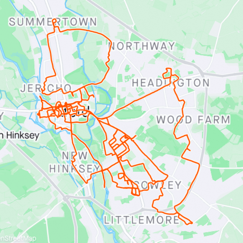 24 hours: walking&nbsp;Oxford